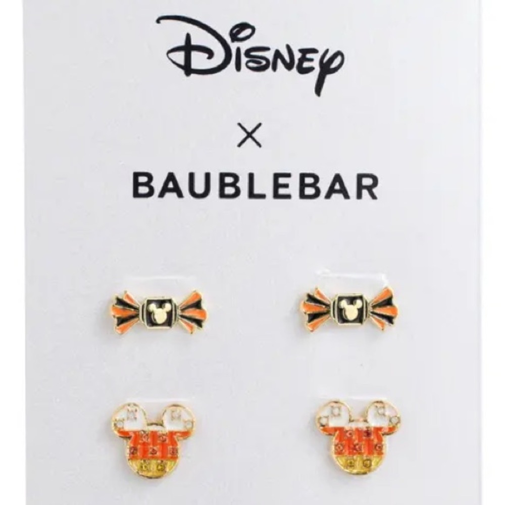 BAUBLEBAR X DISNEY • CANDY CORN STUDY EARRINGS • NIB
